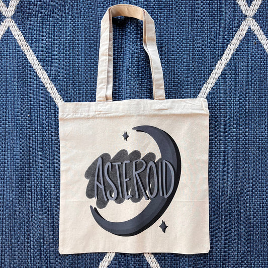 Asteroid Comics Logo Tote Bag