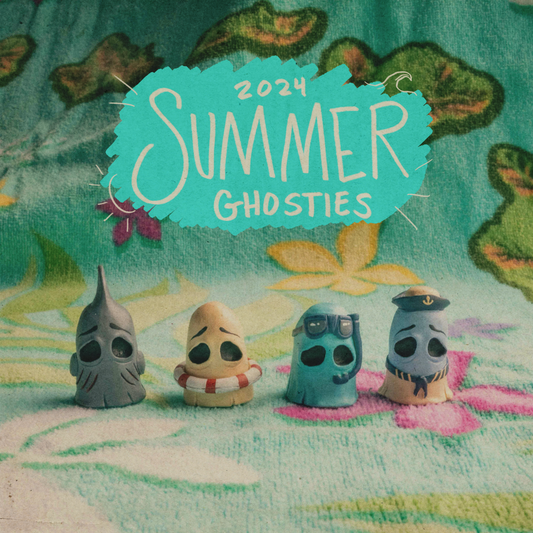 Lil' Ghostie Sculptures Summer 2024 Limited Edition