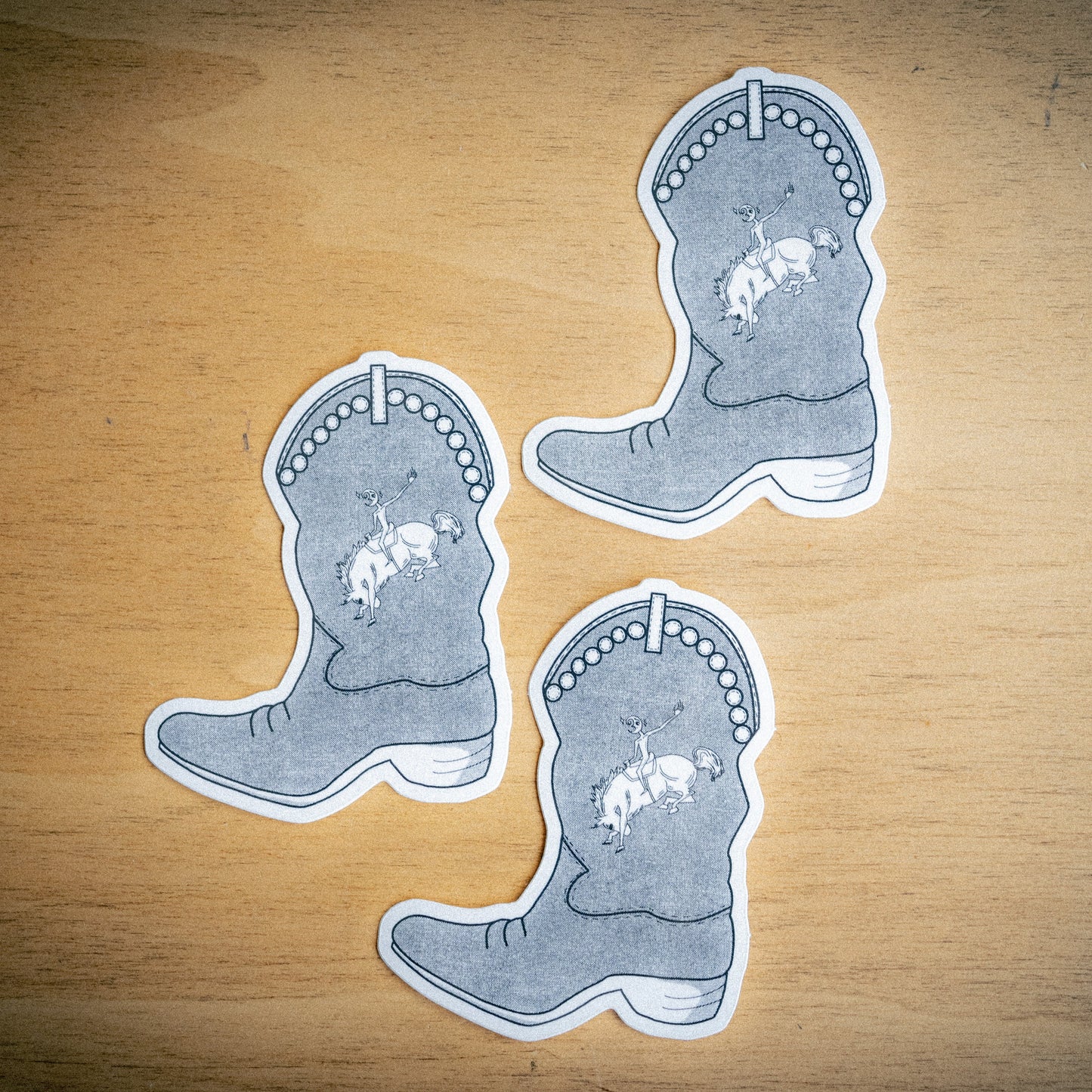 Cowboy Boot Sticker