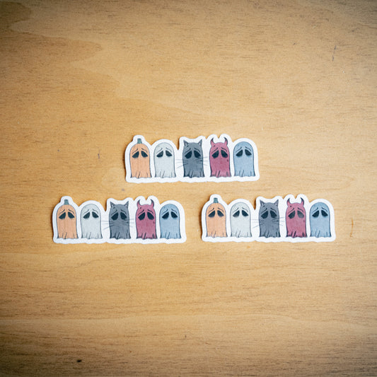 Debut Ghosties Sticker