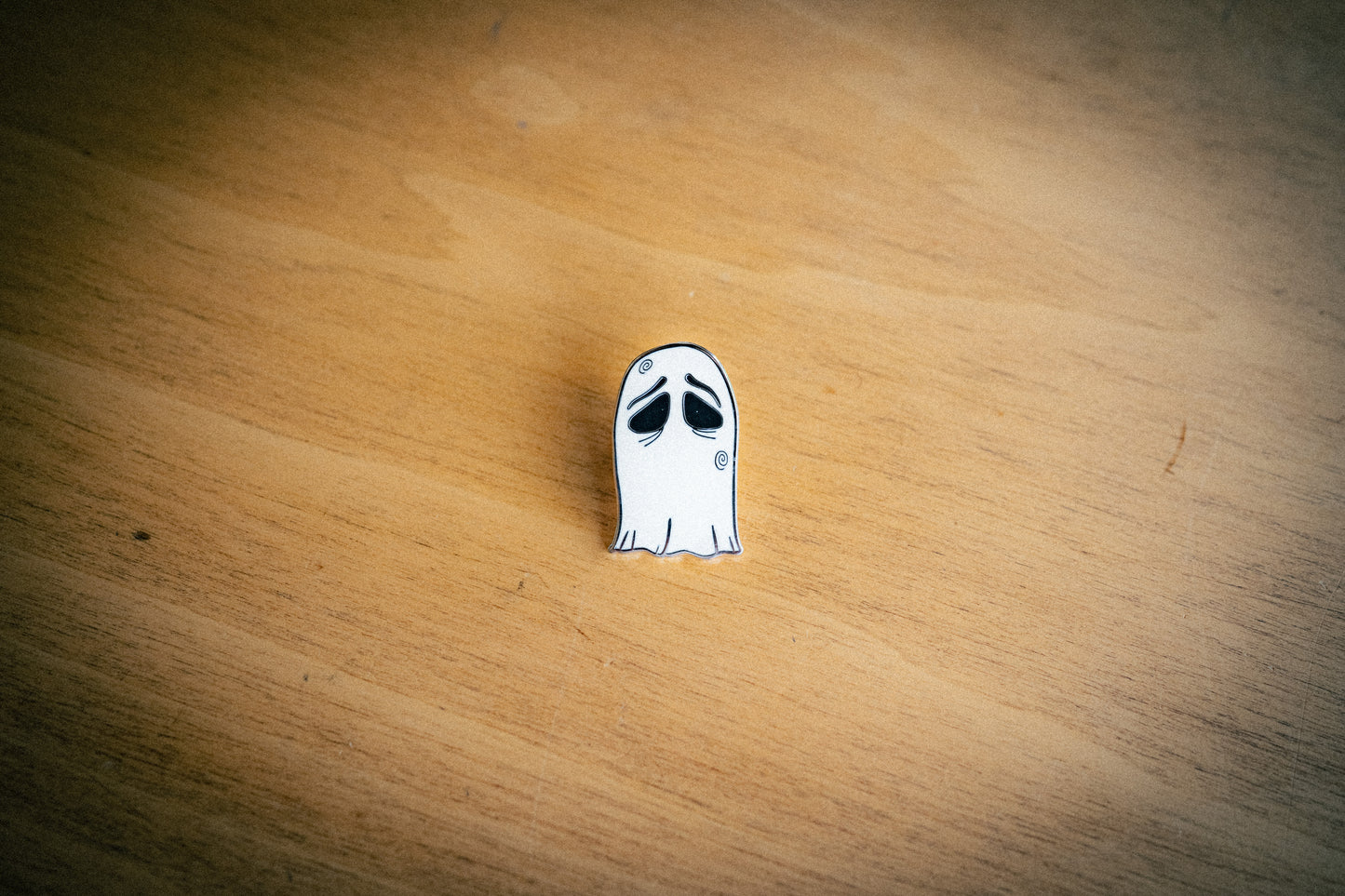 Debut Ghostie Hard Enamel Pins