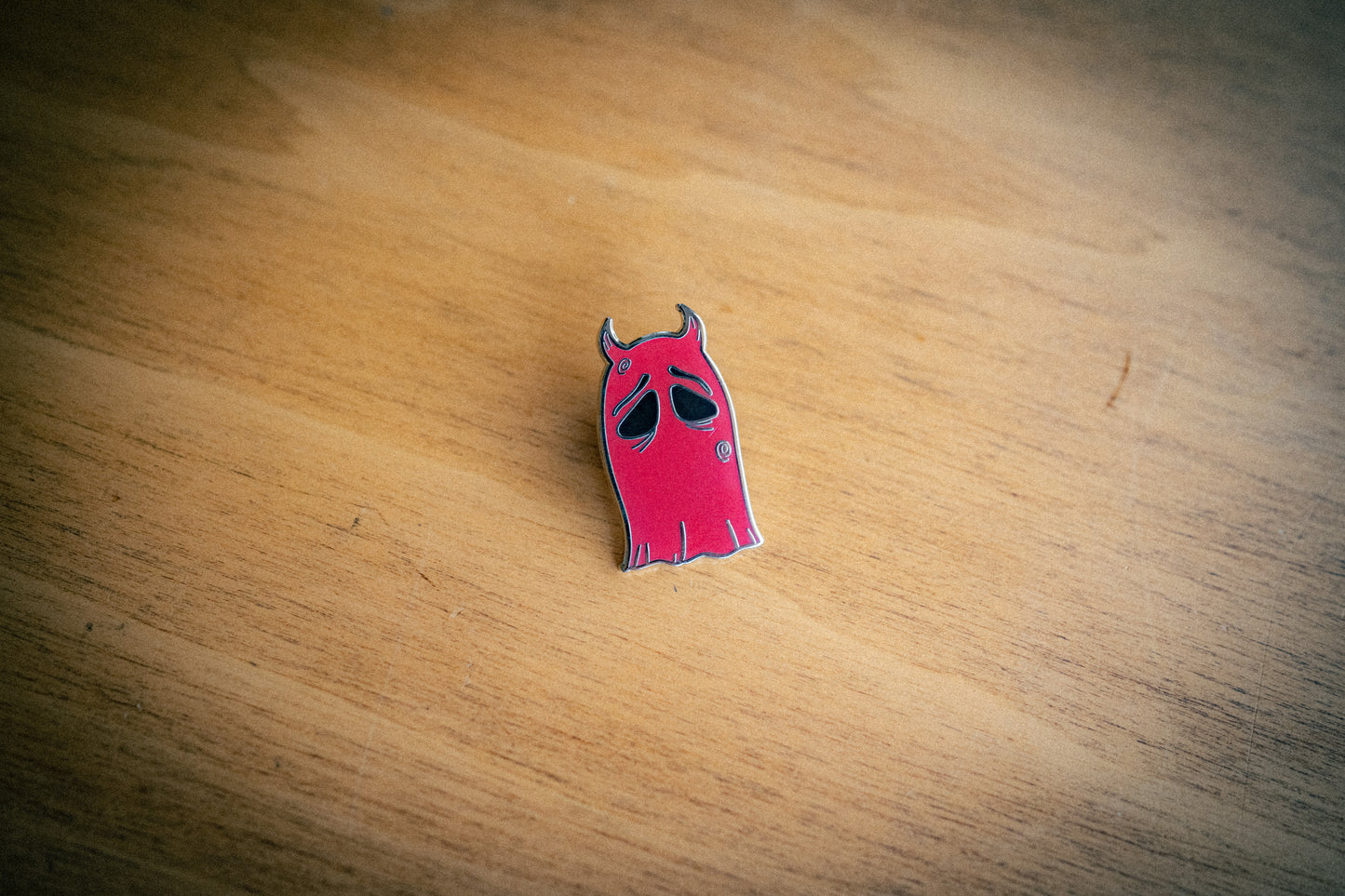 Debut Ghostie Hard Enamel Pins